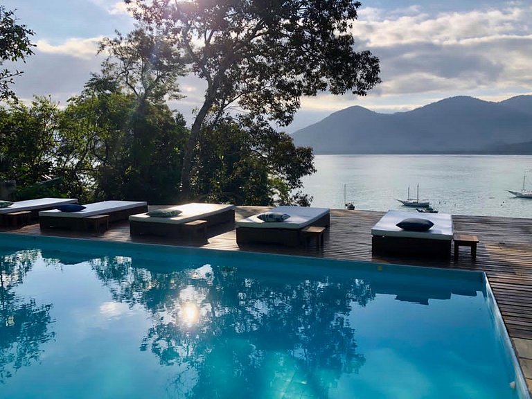 Uba001 - Pousada spectaculaire sur le littoral de Ubatuba