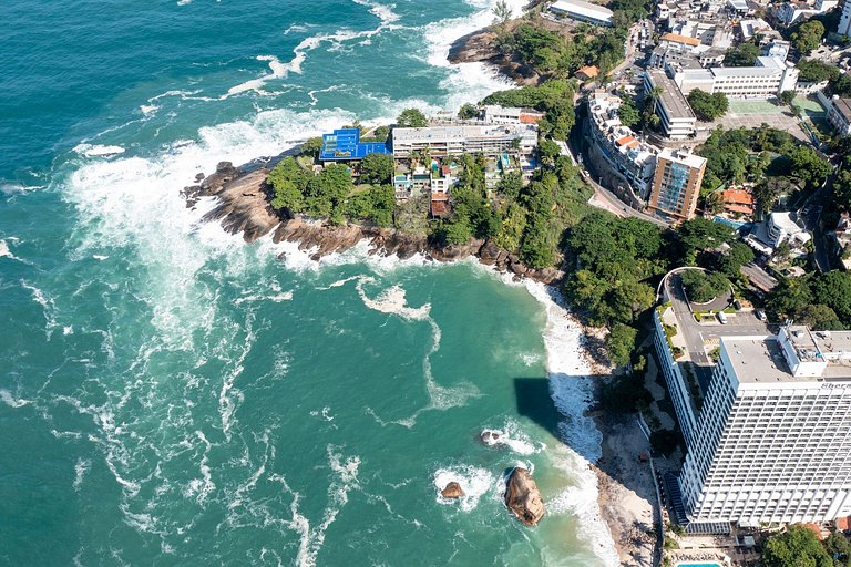 Rio006 - Mansão com vista pro mar do Leblon