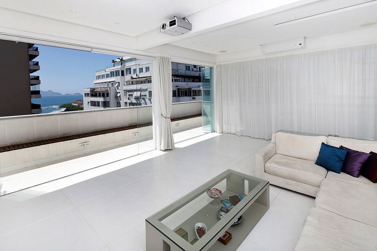 Rio197 - Magnifique penthouse avec vue sur la mer à Copacaba