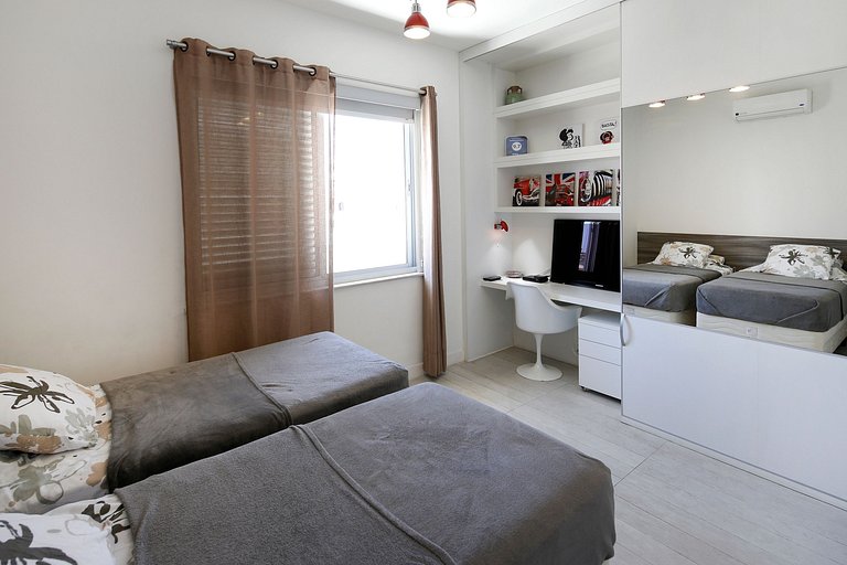 Rio197 - Magnifique penthouse avec vue sur la mer à Copacaba