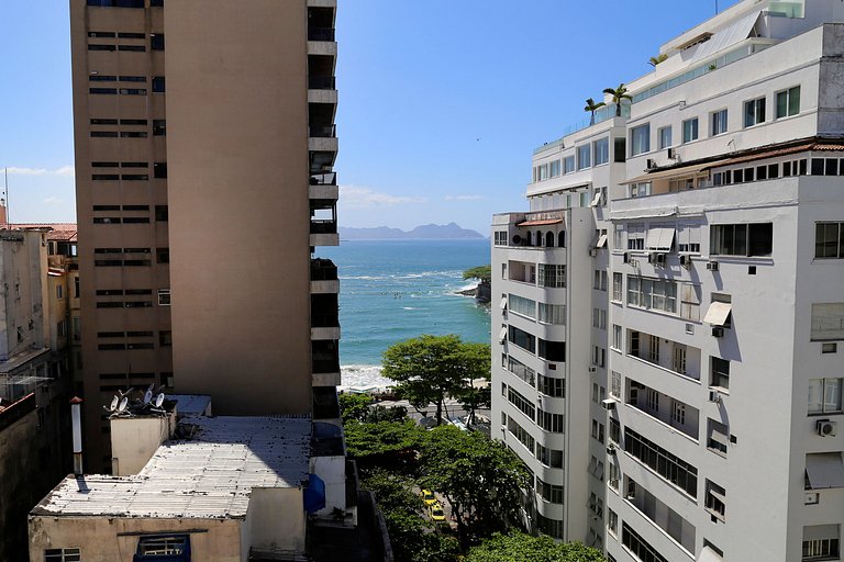 Rio197 - Hermoso penthouse con vista al mar en Copacabana