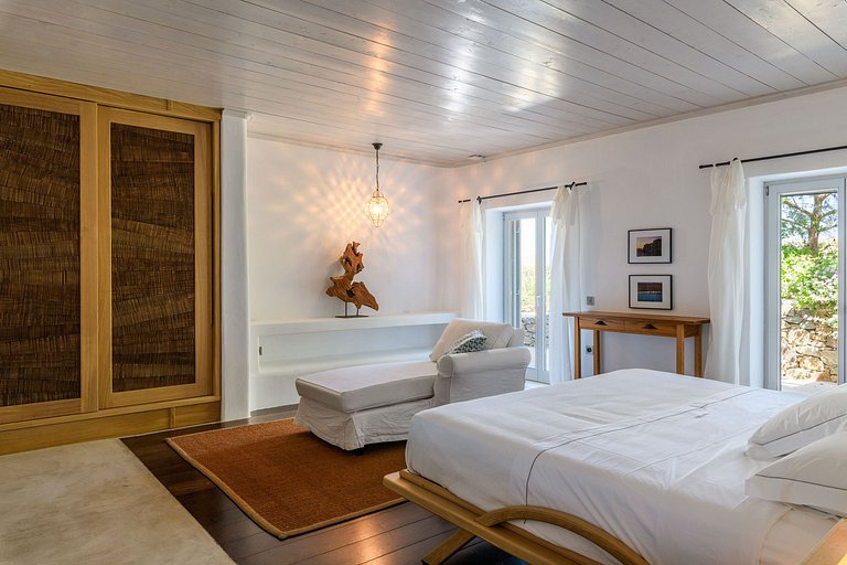 Cyc108 - Villa avec vue sur la plage à Mykonos