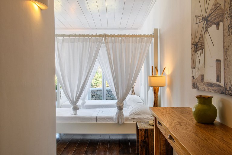 Cyc108 - Villa avec vue sur la plage à Mykonos