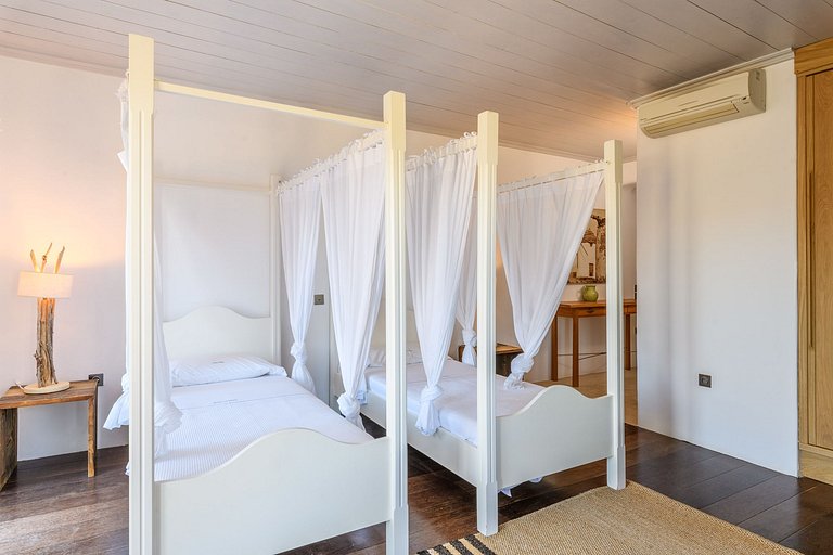 Cyc108 - Villa avec vue sur la plage à Mykonos