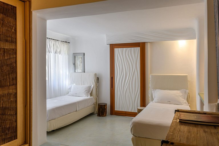 Cyc108 - Villa avec vue sur la plage à Mykonos