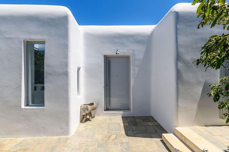 Cyc108 - Villa avec vue sur la plage à Mykonos