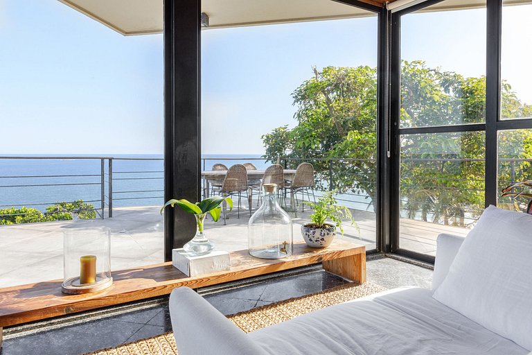 Rio005 - Mansión contemporánea con vistas al mar en Joá