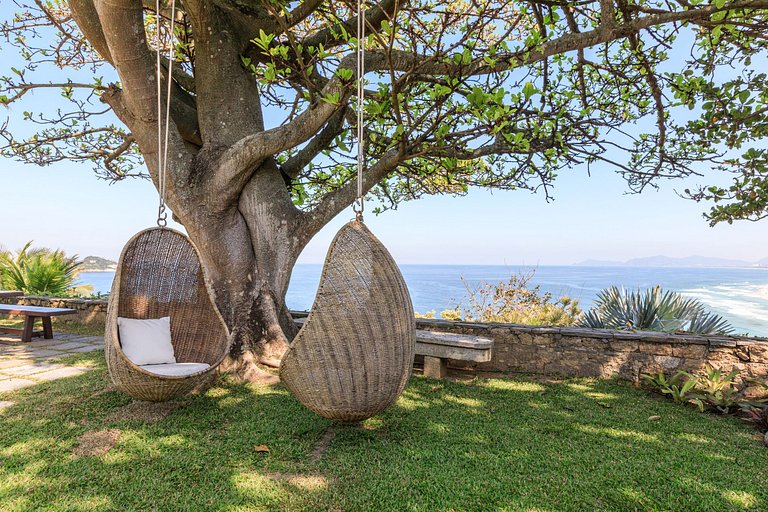 Rio005 - Maison de luxe avec vue sur l'océan à Joá