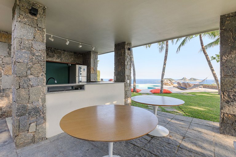 Rio005 - Maison de luxe avec vue sur l'océan à Joá