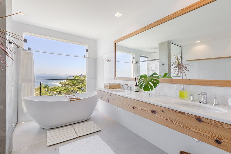 Rio005 - Villa contemporaine avec la plus belle vue sur Joá