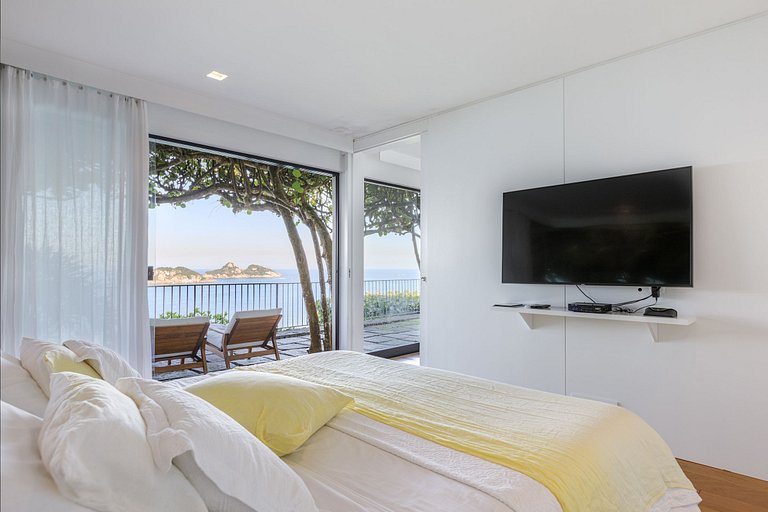 Rio005 - Maison de luxe avec vue sur l'océan à Joá