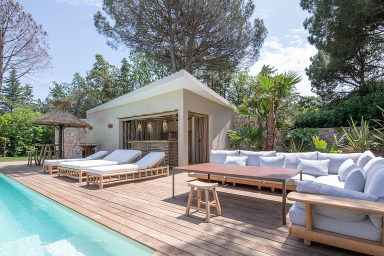 Azu048 - Villa moderna em Ramatuelle perto de Saint Tropez