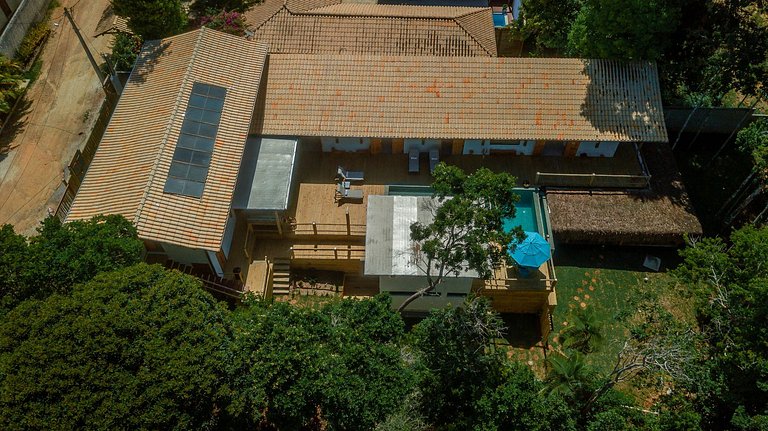 Bah192 - Charmosa casa com piscina e 4 suítes em Trancoso