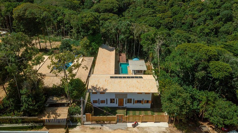Bah192 - Charmosa casa com piscina e 4 suítes em Trancoso