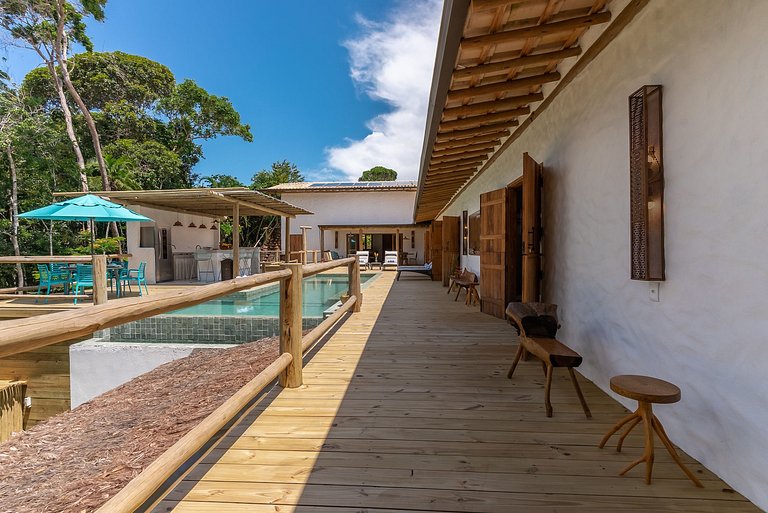 Bah192 - Charming house with pool and 4 suites in Trancoso