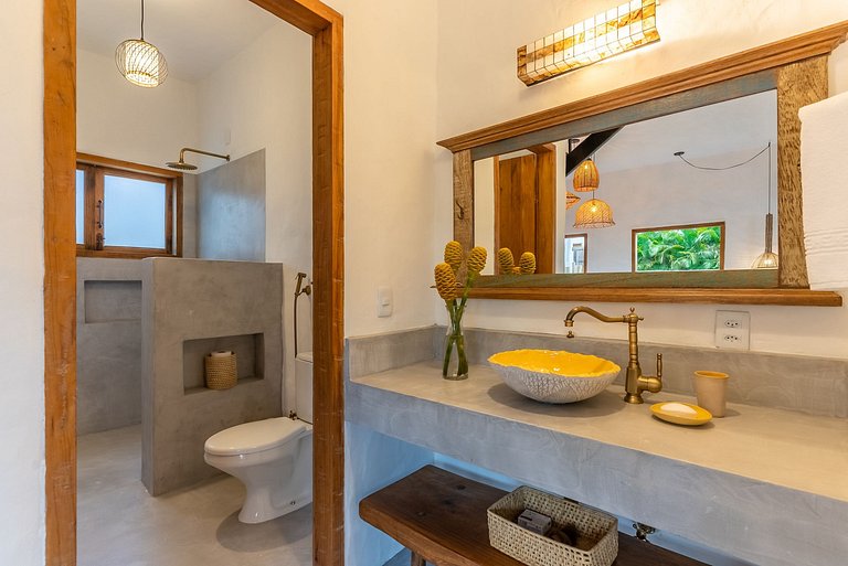 Bah192 - Charmosa casa com 4 suítes em Trancoso