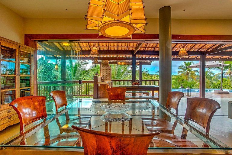 Bah168 - Casa con vista al bosque y mar.