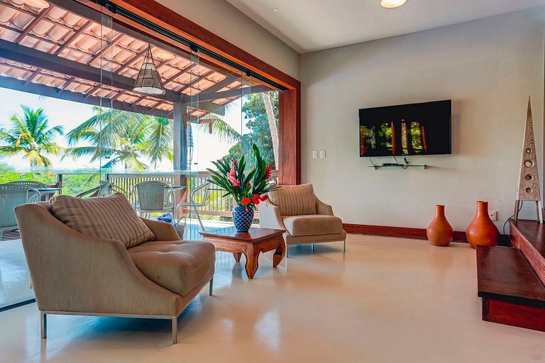 Bah168 - Casa con vista al bosque y mar.