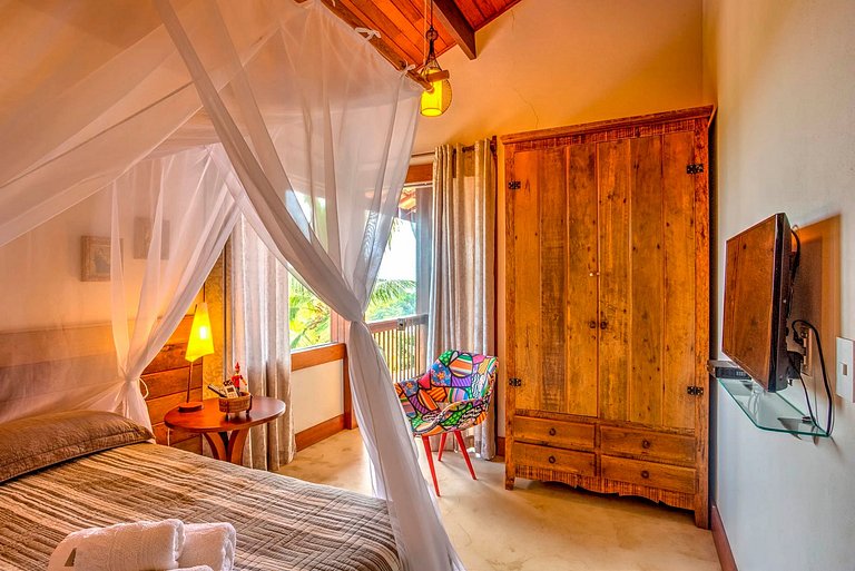 Bah168 - Casa con vista al bosque y mar.