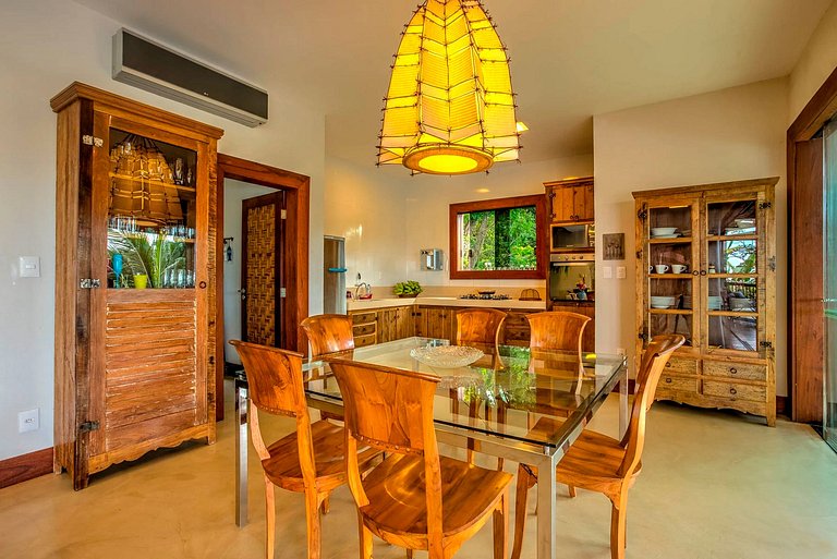 Bah168 - Casa com vista para floresta e mar