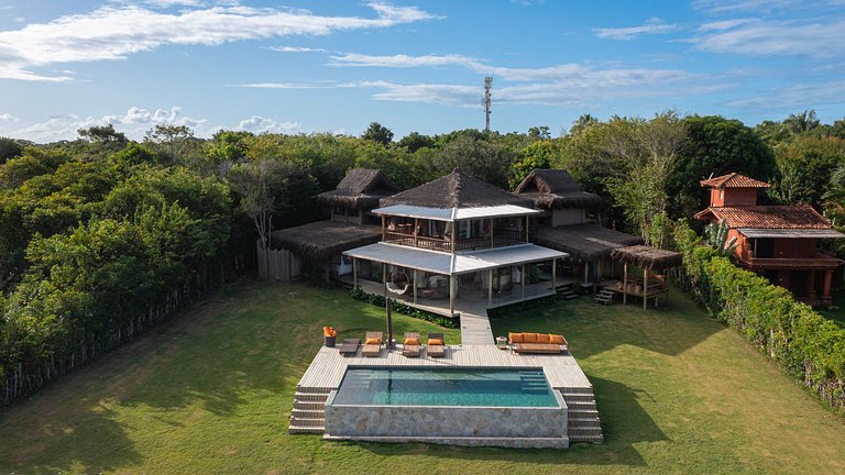 Bah249 - Vista Unica sobre Praia Pitinga