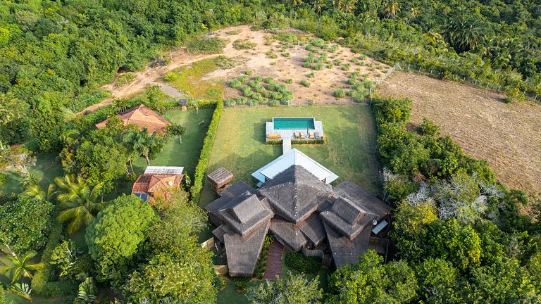 Bah249 - Vista unica sobre el mar de la playa de Pitinga