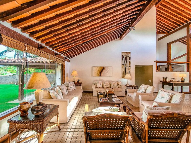 Buz057 - Villa exubérante face à la mer à Búzios