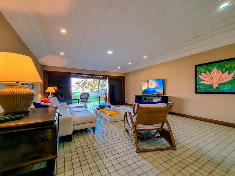 Buz057 - Exuberant beachfront house in Búzios