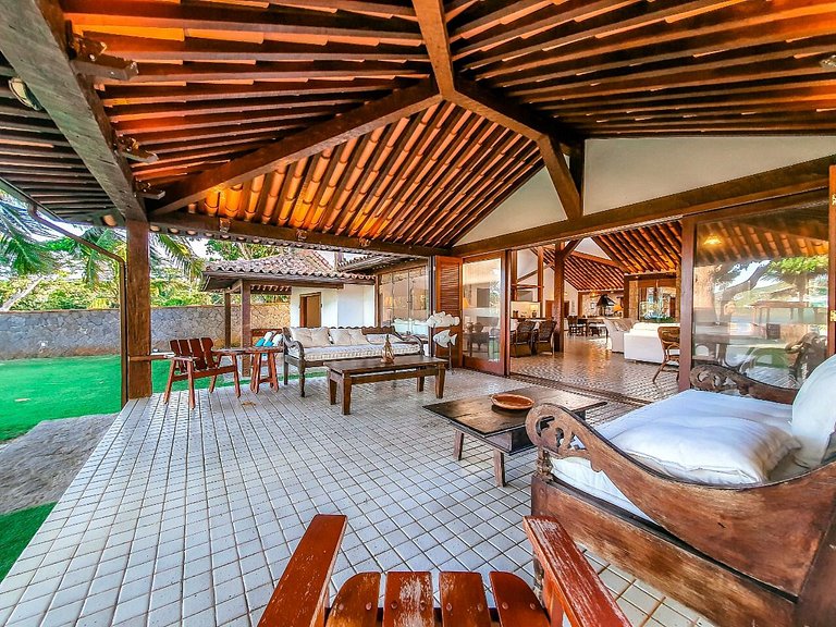 Buz057 - Exuberant beachfront house in Búzios
