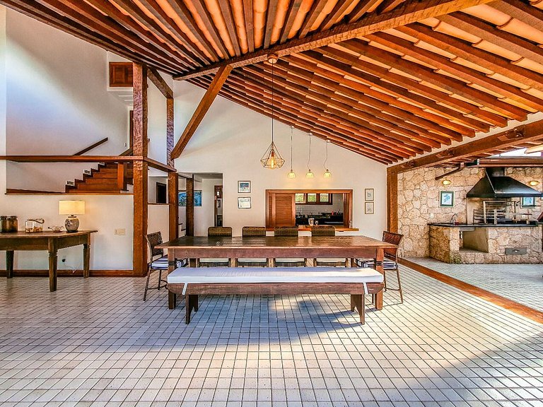 Buz057 - Villa exubérante face à la mer à Búzios