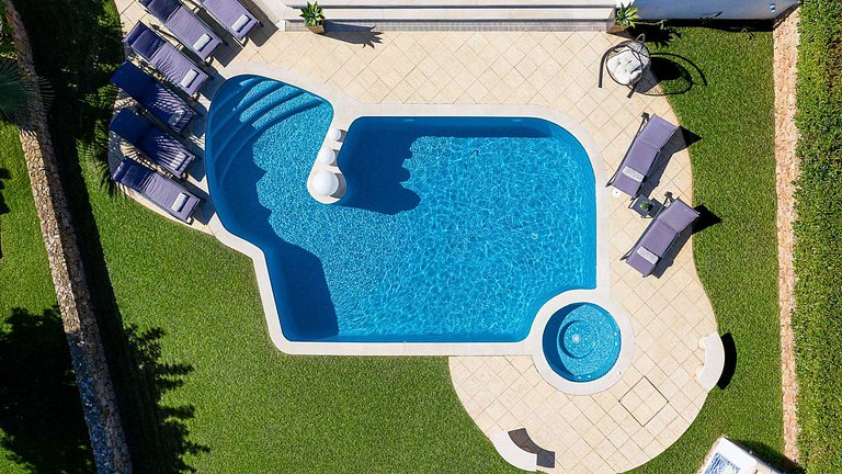 Alg024 - Luxuosa villa com vista famosa de Benagil