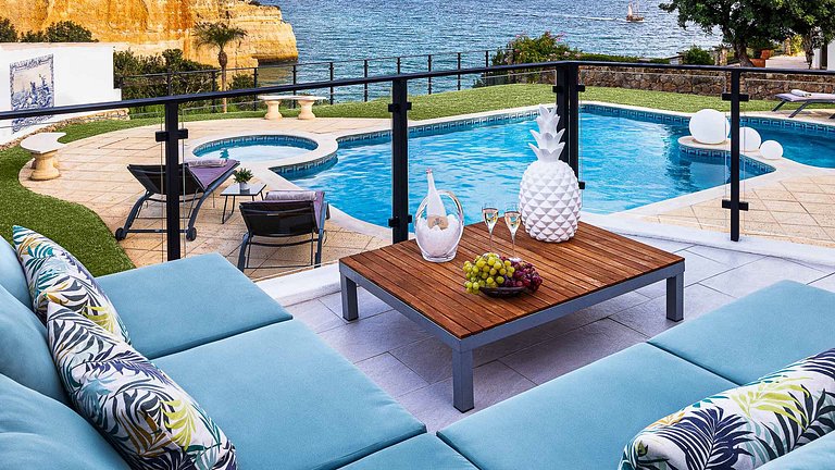 Alg024 - Luxuosa villa com vista famosa de Benagil