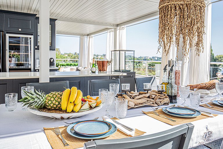 Azu050 - Belle villa avec vue mer au Cap d'Antibes