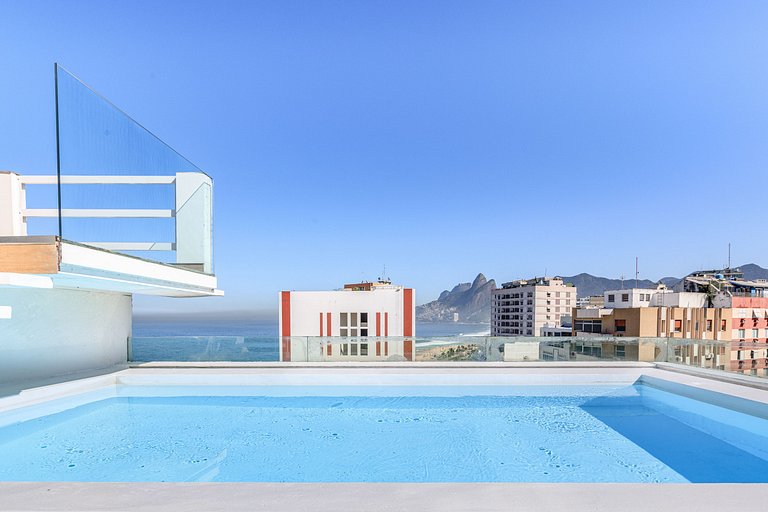 Rio029 - Linda cobertura de 4 suites em Ipanema