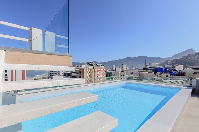 Rio029 - Linda cobertura de 4 suites em Ipanema