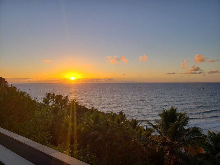 Bah163 - Espetacular villa com vista do mar em Itacaré