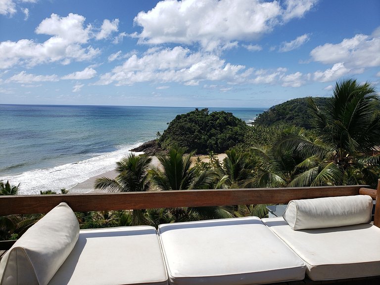 Bah163 - Espetacular villa com vista do mar em Itacaré