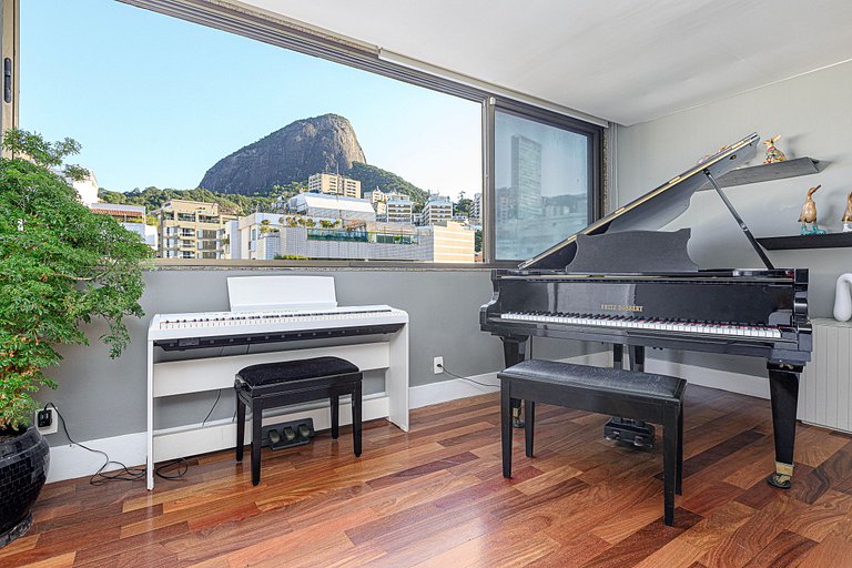 Rio018 - Beautiful triplex penthouse with pool in Leblon