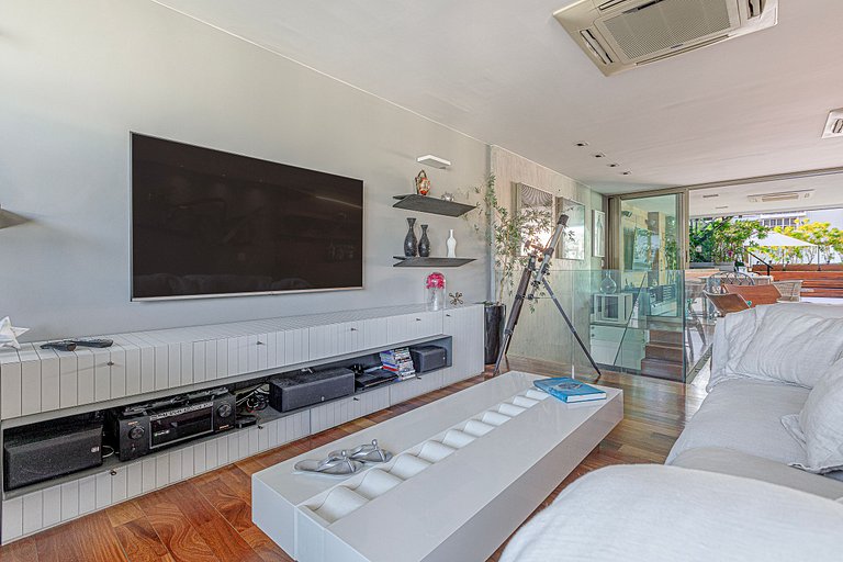 Rio018 - Precioso penthouse triplex con piscina en Leblon