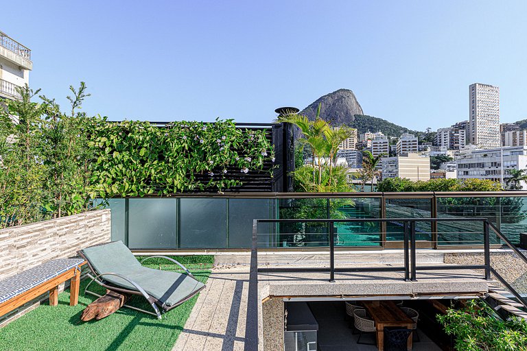 Rio018 - Precioso penthouse triplex con piscina en Leblon