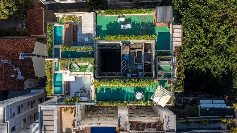 Rio018 - Precioso penthouse triplex con piscina en Leblon