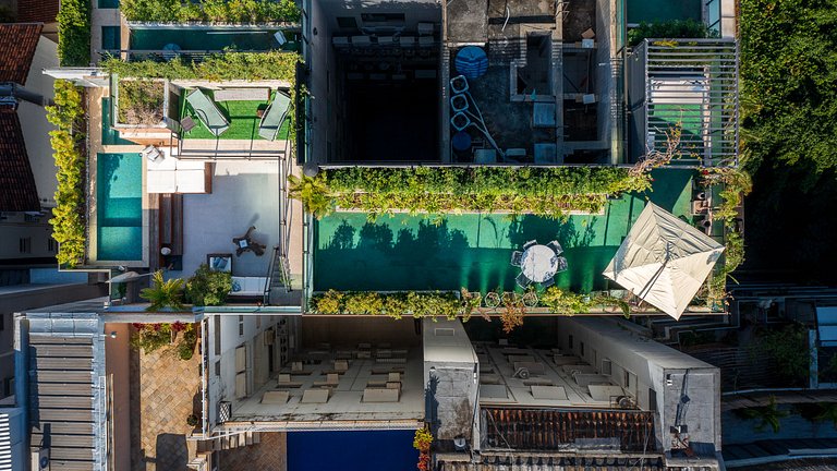 Rio018 - Precioso penthouse triplex con piscina en Leblon