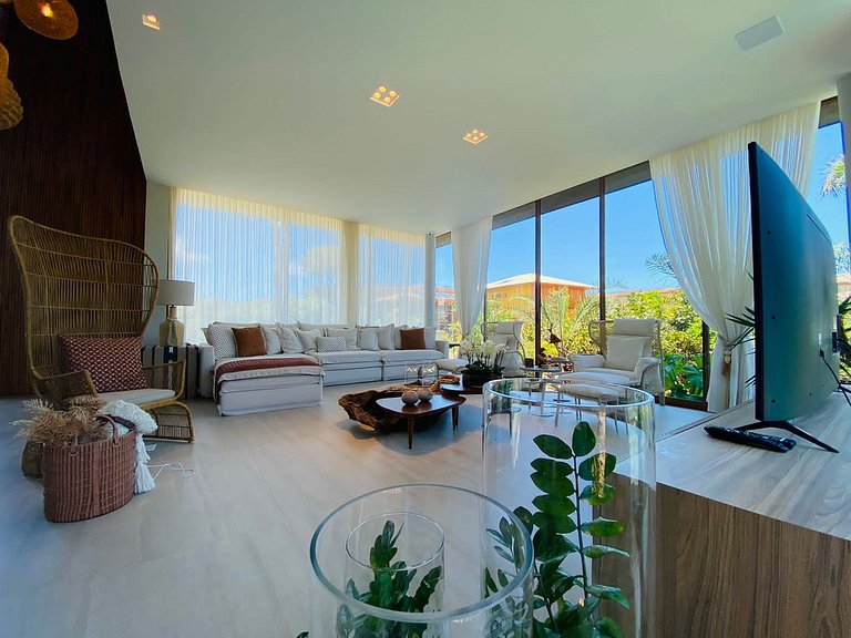 Bah420 - Hermosa casa en condominio de lujo en Praia do Fort