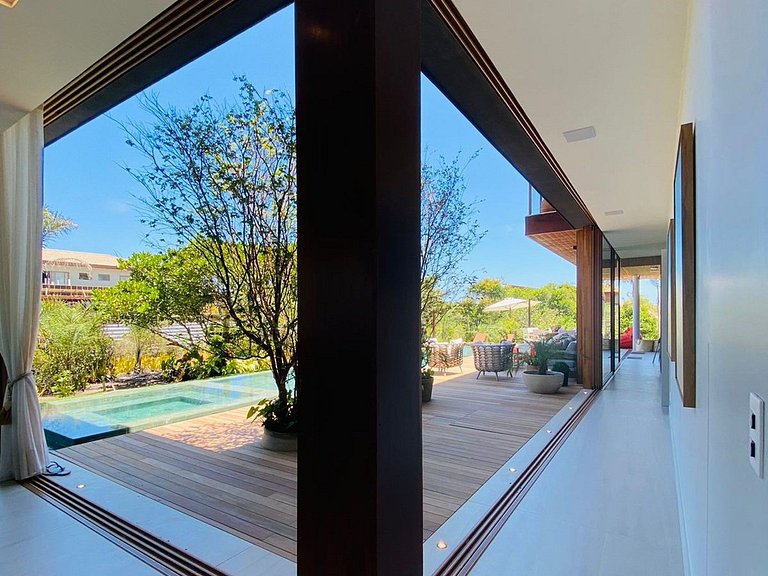 Bah420 - Hermosa casa en condominio de lujo en Praia do Fort