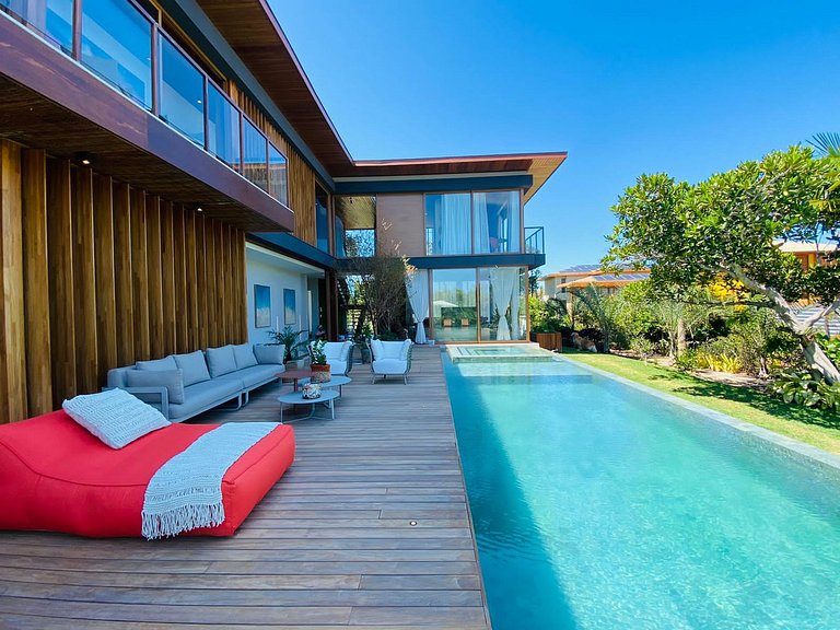 Bah420 - Linda casa em luxuoso condomínio na Praia do Forte