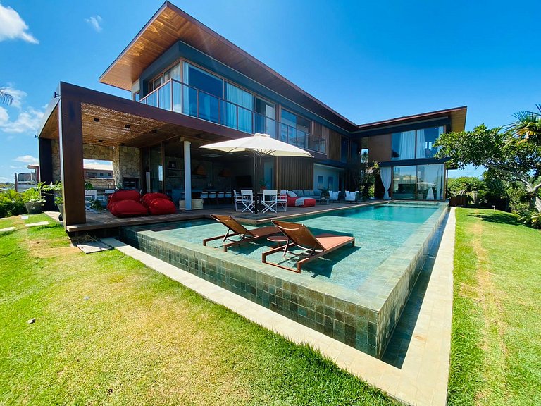 Bah420 - Linda casa em luxuoso condomínio na Praia do Forte