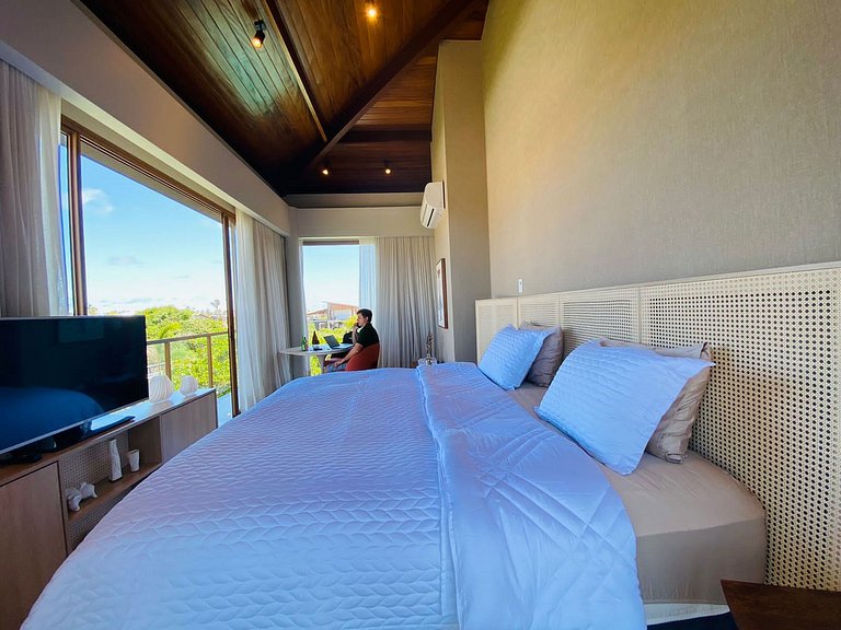 Bah420 - Linda casa em luxuoso condomínio na Praia do Forte