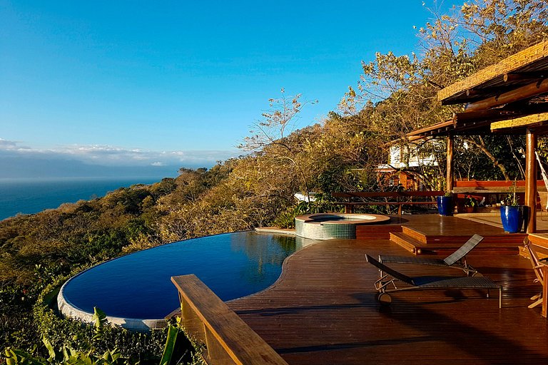 Sao100 - Élégante villa avec vue sur la mer à Ilhabela