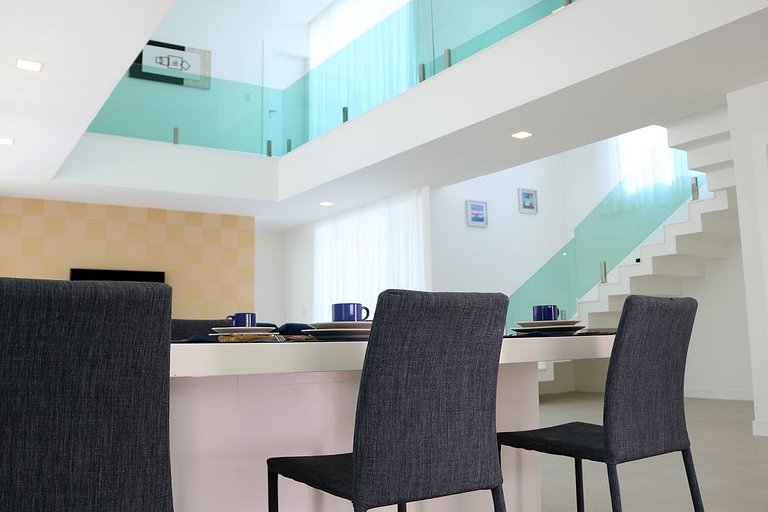 Bah441 - Villa en copropriété de deux étages à Guarajuba