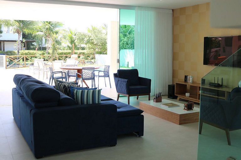 Bah441 - Villa en copropriété de deux étages à Guarajuba